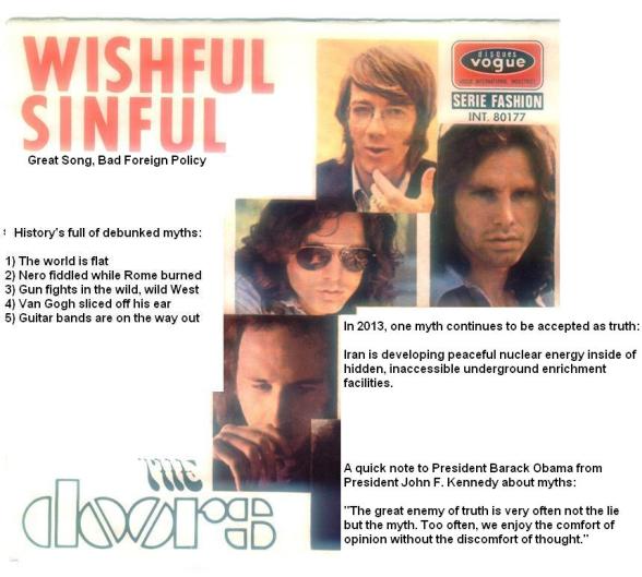 Obama's doors of perception need to be opened a smidge...