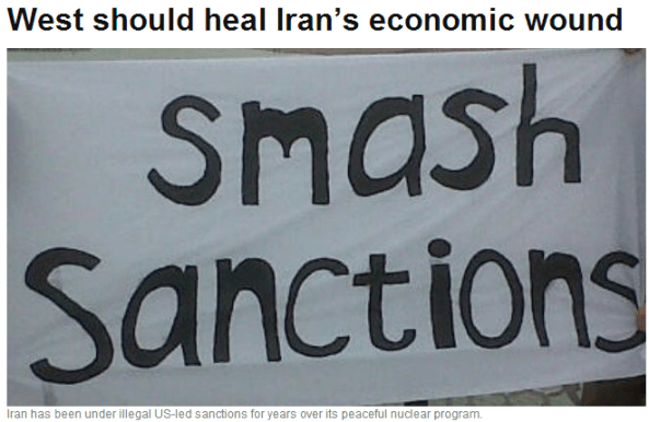 Greetings from Iran's state-controlled PressTV